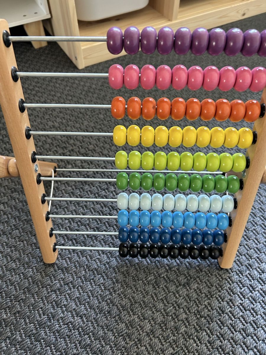 Ikea Giocattoli: Wooden Abacus Rainbow Beads good condition – Usato da Zürich venduto da mar_d7zz