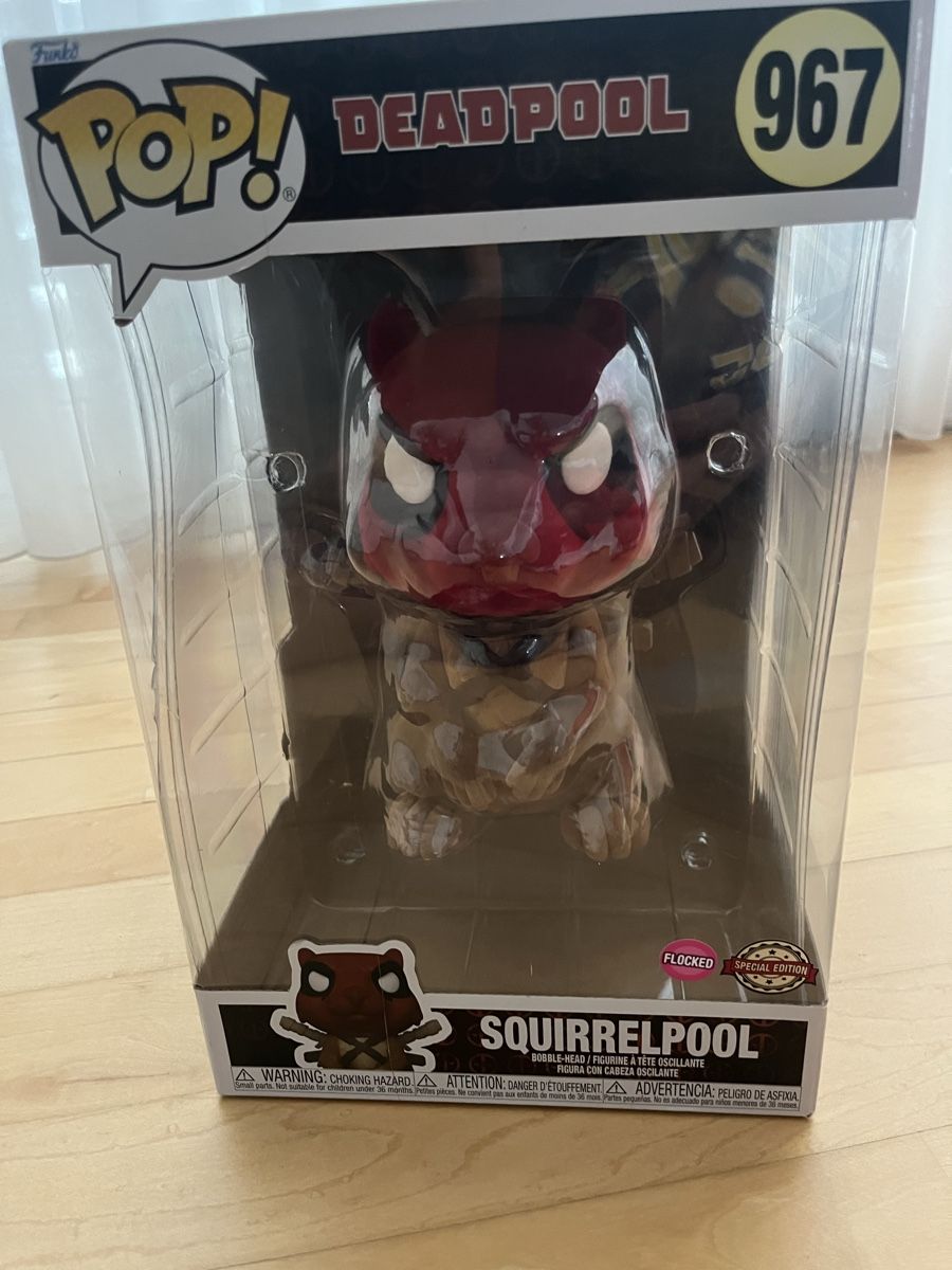 Funko Statuette: Funko Pop! Deadpool 967 Squirrelpool flocked Special Edition – Usato da Allschwil venduto da Manolictus 5