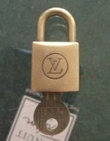 Louis Vuitton Schloss mit Schluessel Messing gebraucht
