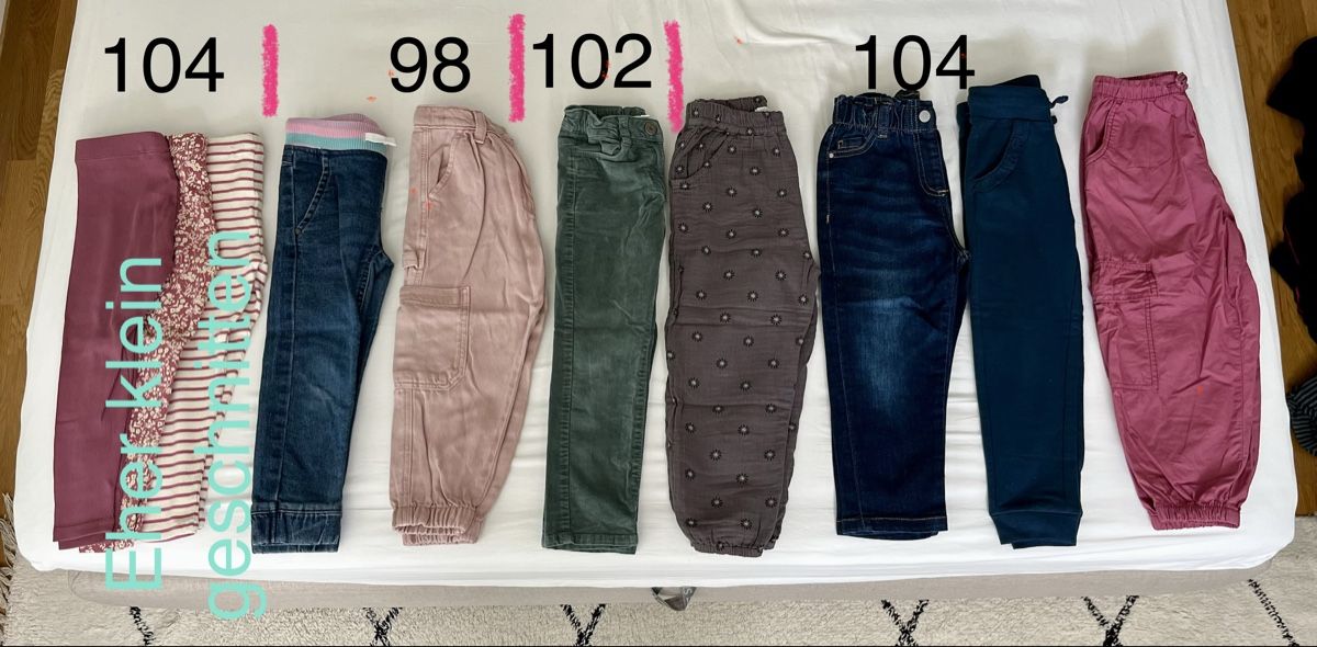 Lotti & Set di vestiti: Hosen Gr. 98-104, Mädchen – Usato da Zollikon venduto da malena82