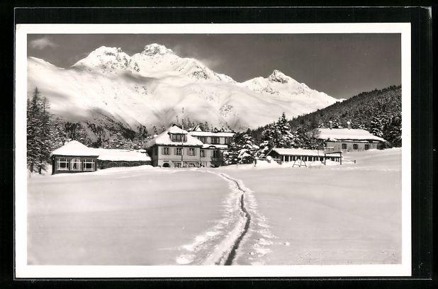 Cartoline postali: St. Moritz, Hotel-Restaurant Meierei im  – Usato da Berlin venduto da bartko-reher