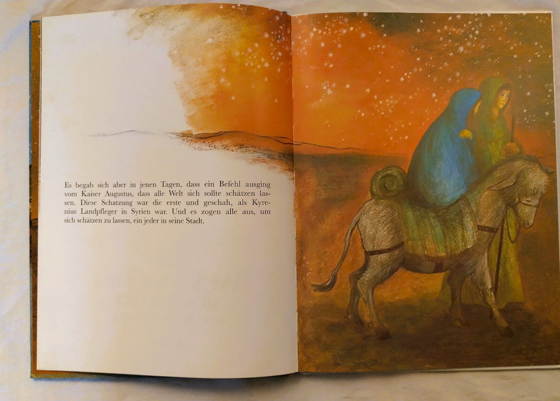 Libri: Die Weihnachtsgeschichte - Bilderbuch von Bernadette – Usato da Bellach venduto da JingleJerry 4