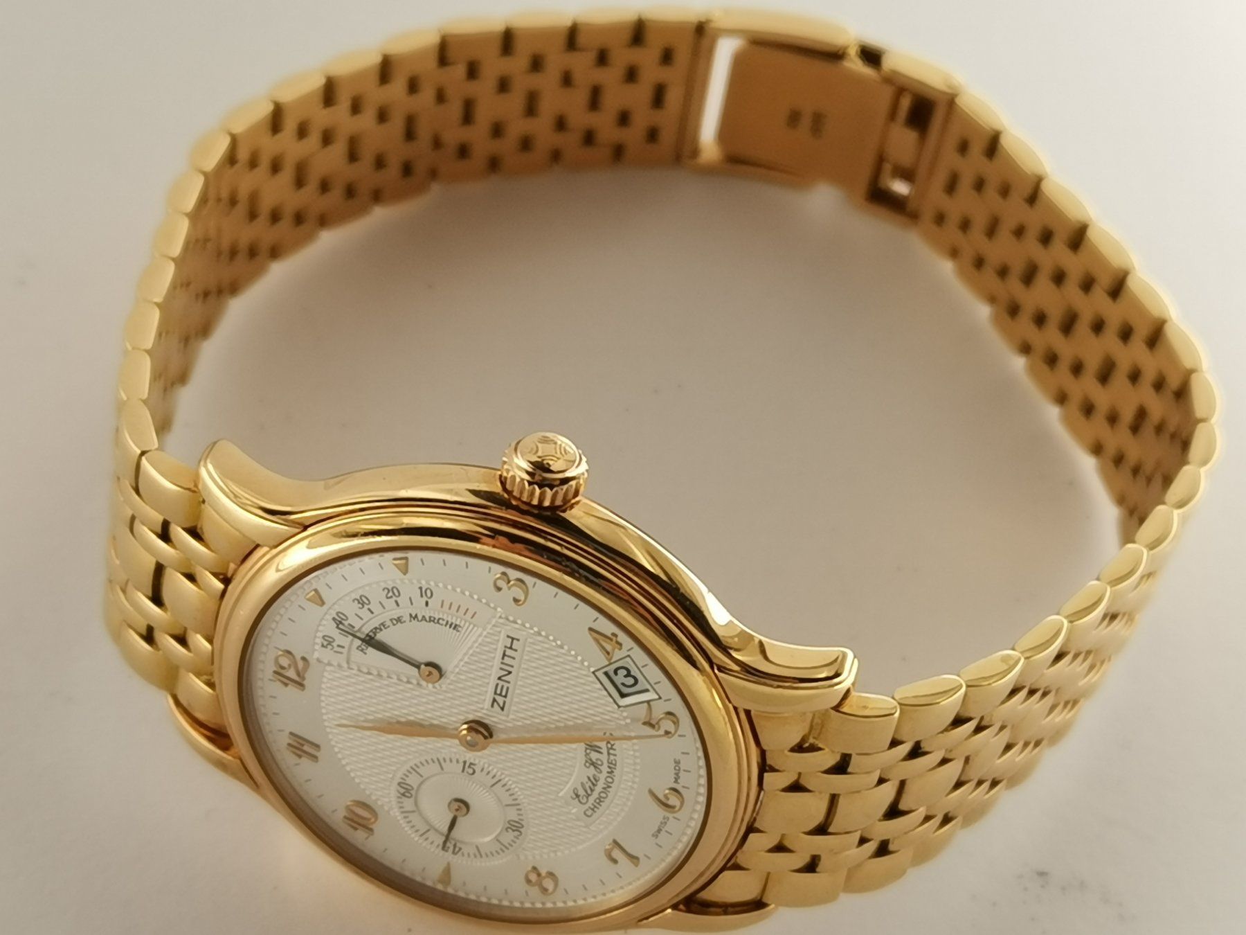 Zenith Orologi: Zenith Elite Chronometer 18K Roségold – Usato da Zürich venduto da Stargold-Uhren 6