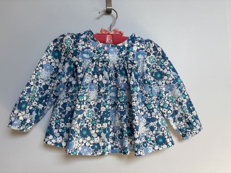 Blouse Jacadi en Liberty 18 mois - 81cm COMME NEUVE