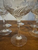 6xWein-/Cocktailgläser aus Kristall