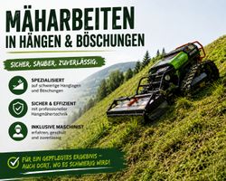 Mähdienste Hänge Böschungen