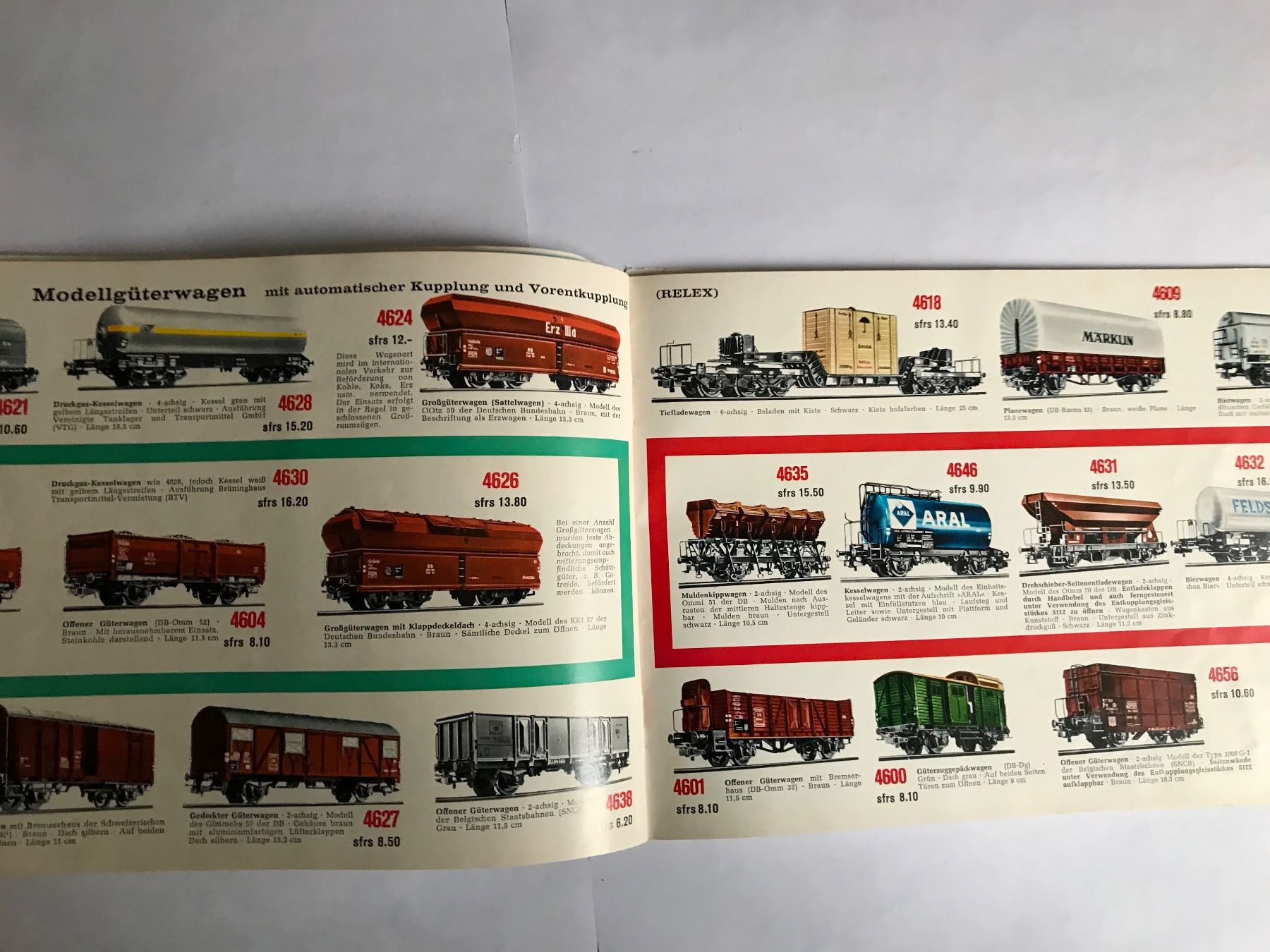 Märklin Modellini di ferrovie: märklin katalog 1968/69 – Usato da liestal venduto da makai05 5