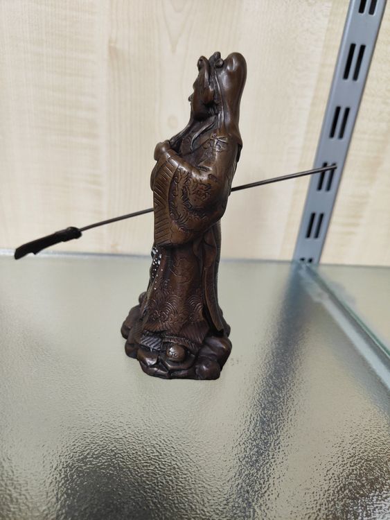 ASIATISCHER GENERAL GUAN YU BRONZEFIGUR SIGN MILO | Kaufen auf Ricardo