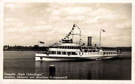Dampfer "Stadt Ueberlingen", schönstes Bodenseeschiff