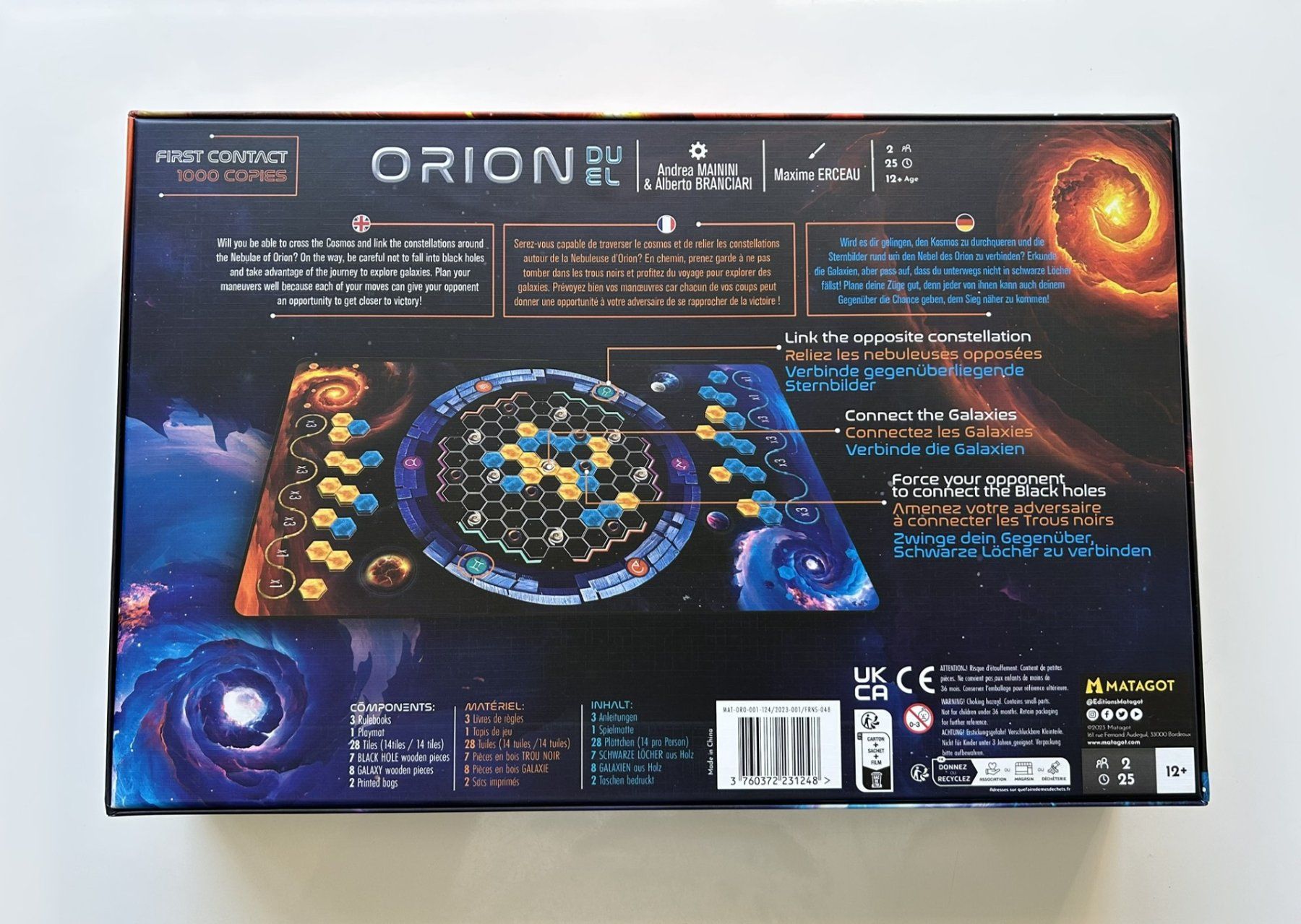 Giochi: Brettspiel "Orion Duel - First Contact" - Matagot – Nuovo (secondo la descrizione) da Baar venduto da WhatTheFunk01 2