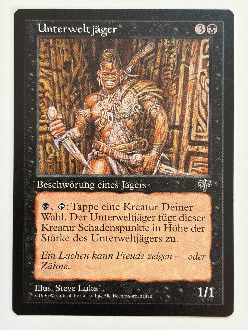 Magic The Gathering Carte collezionabili: Unterweltjäger - Mirage – Usato da Bonstetten venduto da ddiederichs