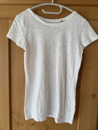 Marc O‘Polo T'Shirt Gr. S - Baumwolle in Weiss