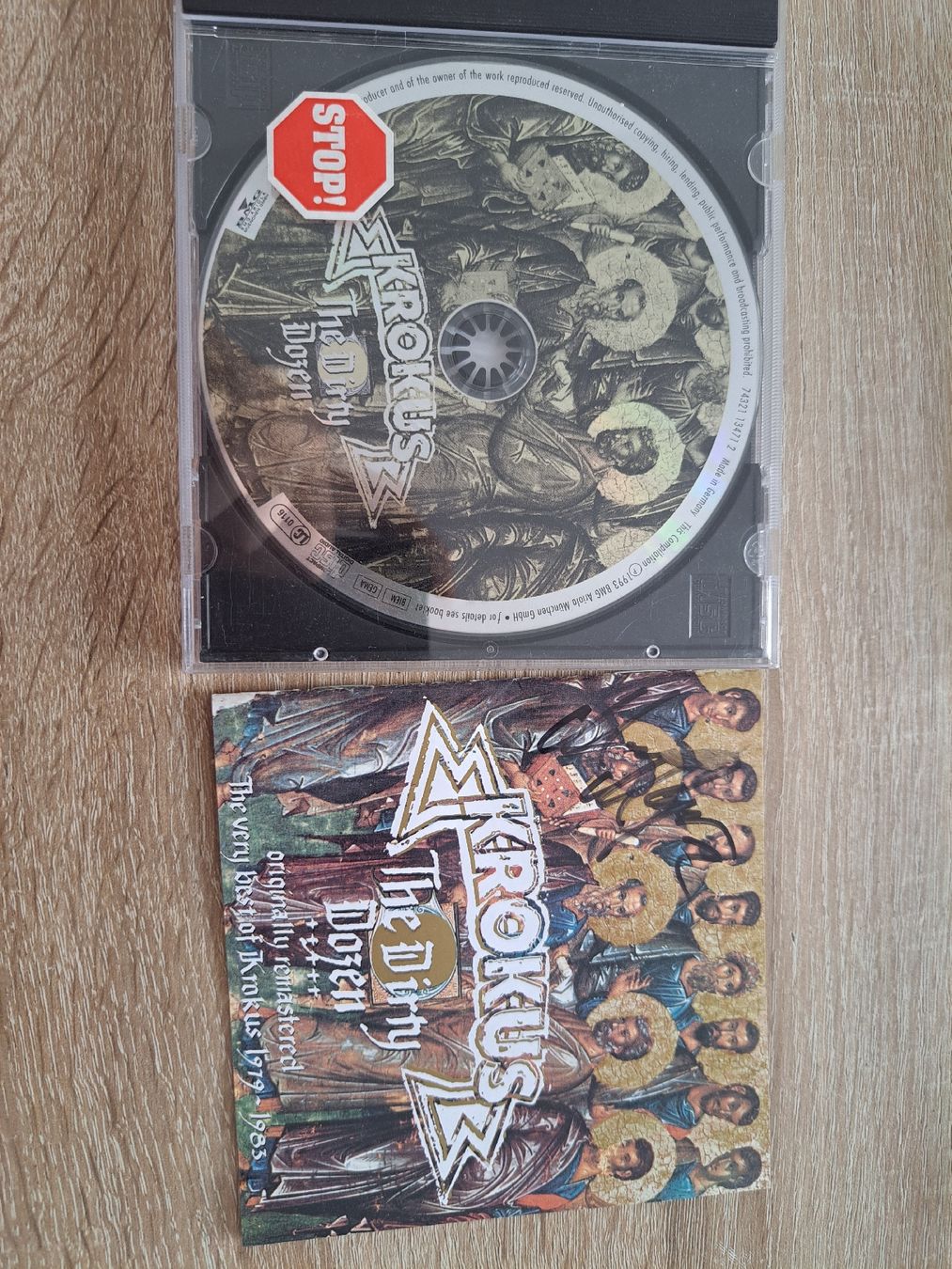 CD: CD Krokus The Dirty Dozen, signé – Usato da Sierre venduto da ronhextall