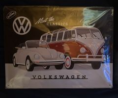 Nostalgic Blechschilder VW, HD