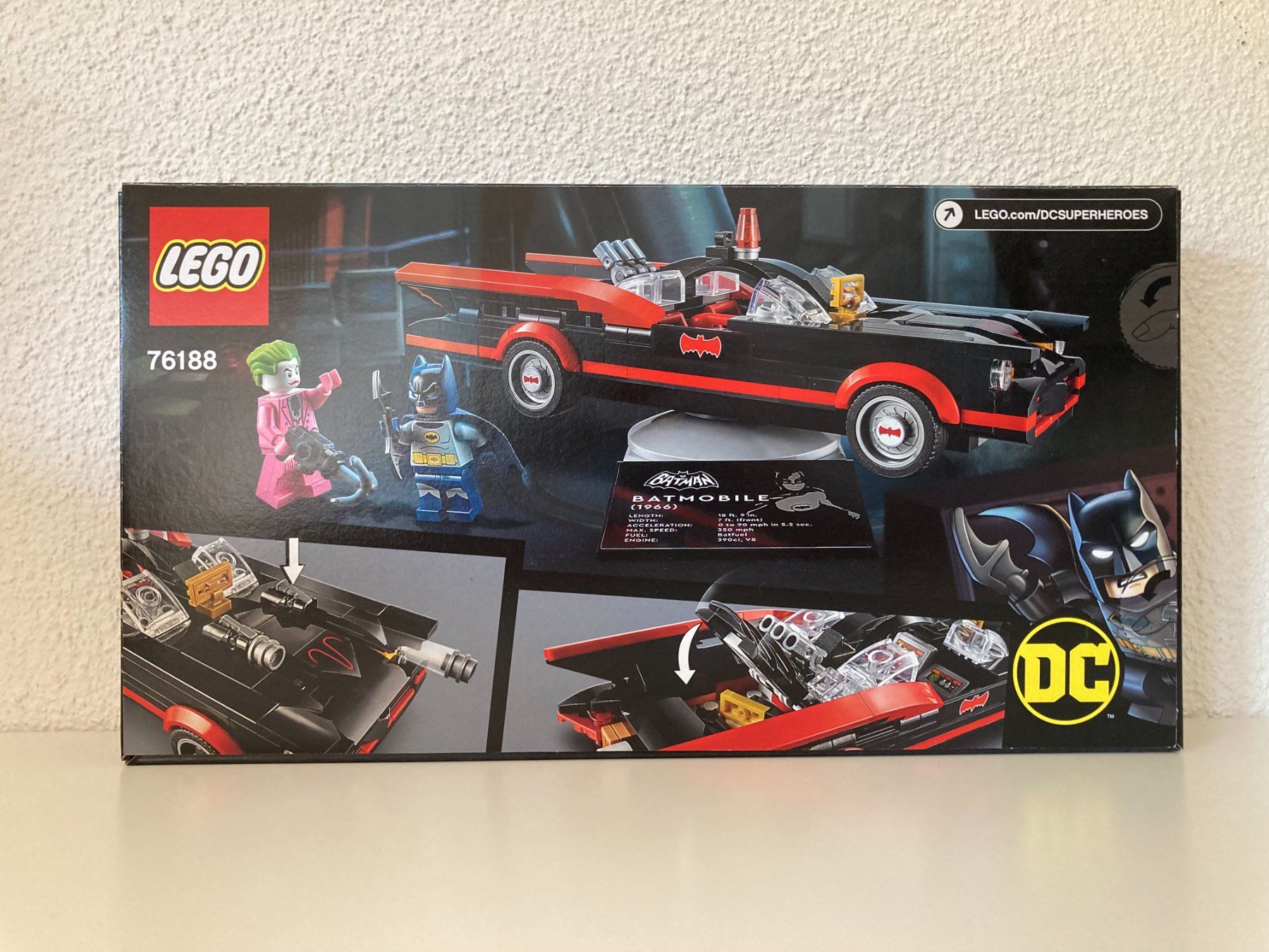 Lego Kit di costruzioni: Lego Classic Batmobile 76188 – Nuovo e nell'imballaggio originale da Beringen venduto da pkr_z622 1