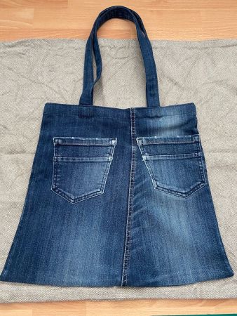 Sac Tote Bag Jeans Récup