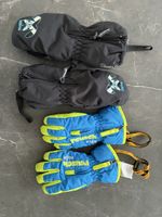 Ski gloves - two pairs - kids 4/6 yrs old