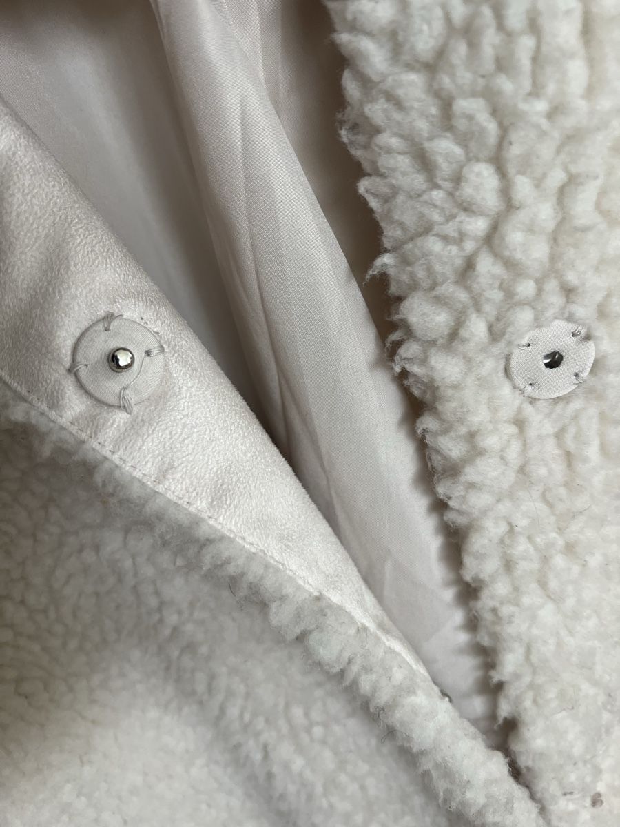 H&M Giacche: Teddy Jacke Weiss - Grösse S – Usato da Glattpark(Opfikon) venduto da tayba 1