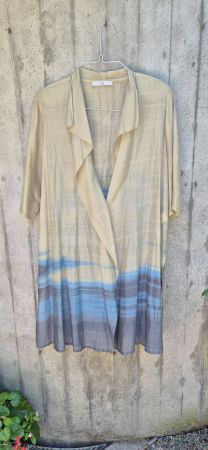Long Tunika Blusenjacke Sulu Lagenlook, Gr. 50/52