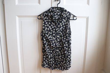 Chemisier à fleurs taille S