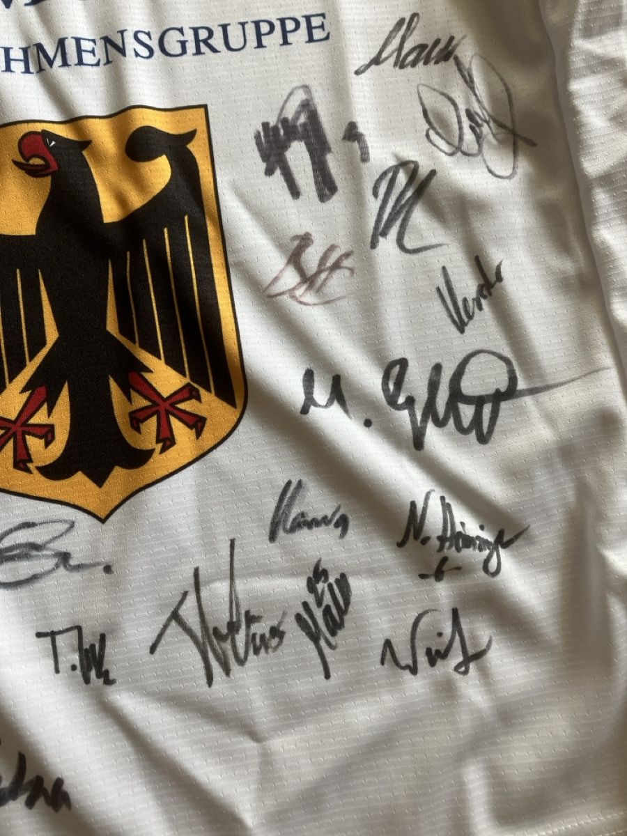 Bauer Canottiere & Pantaloni: Eishockey Trikot Deutschland – Usato da Steffisburg venduto da muggenstutz31 4