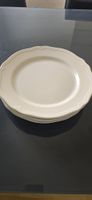 Set of 4 Classic White Dinner Plates - Great Condition