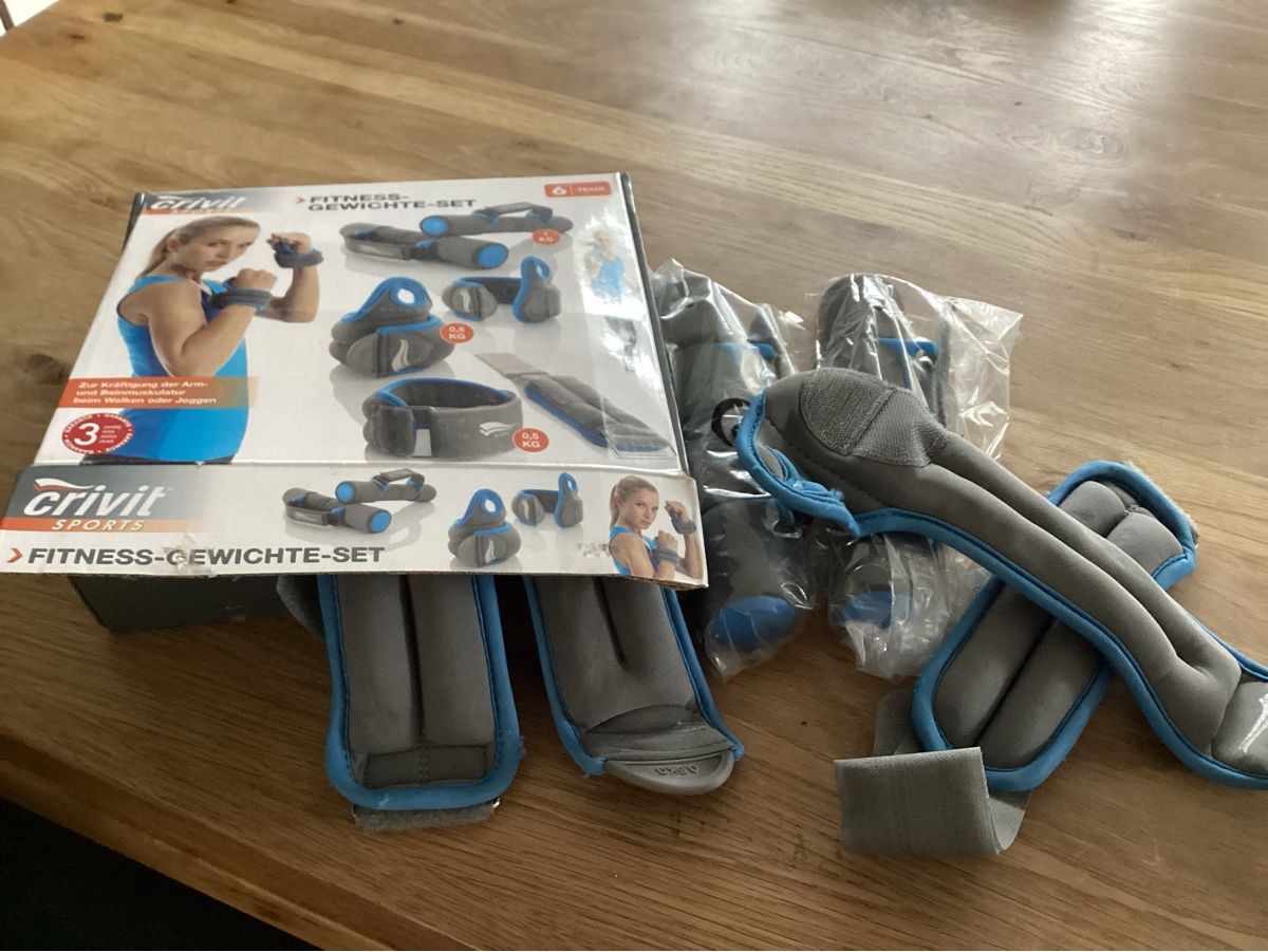 Hanteln & Gewichte: Fitness-Gewichte-Set 6 teilig  – Gebraucht aus Buchrain von  1