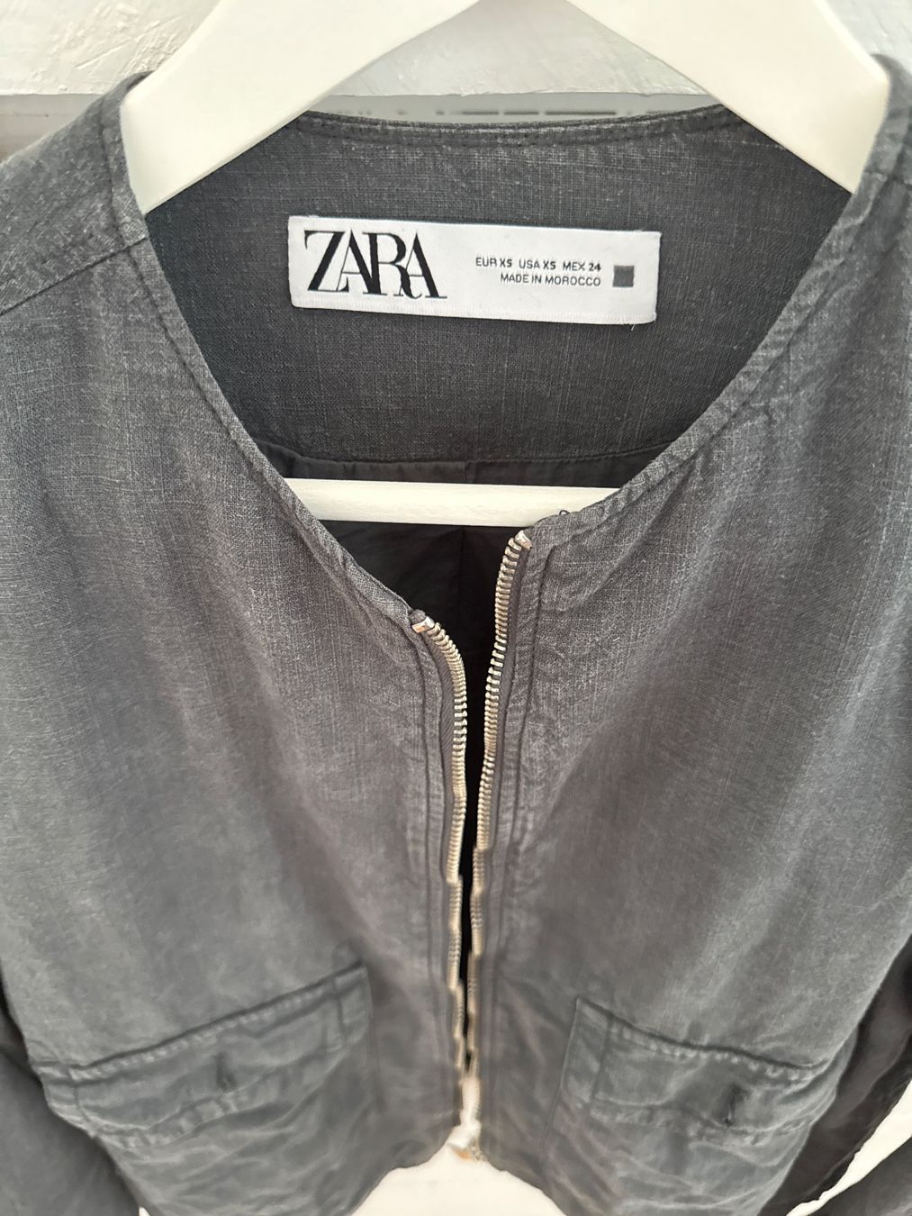 Zara Giacche: Zara Jacke grau/blau – Usato da Uster venduto da Marciii 1