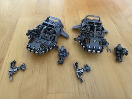 Warhammer 40k - 2 Space Marine old land speeder