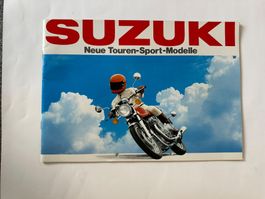 Prospekt  SUZUKI , 70 -er Jahre