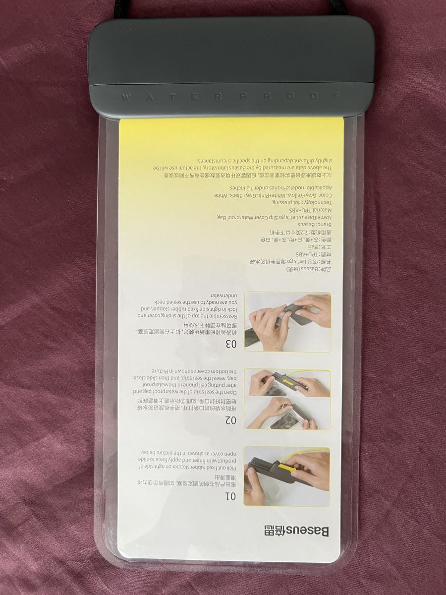 Borse: Baseus Wasserdichte Handytasche - NEU – Nuovo e nell'imballaggio originale da Chur venduto da ZATO 3