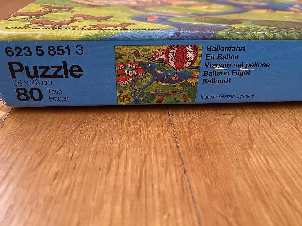 Ravensburger Puzzle: Ravensburger Vintage Puzzle 60 Teile – Usato da Muttenz venduto da Bugijeta 3
