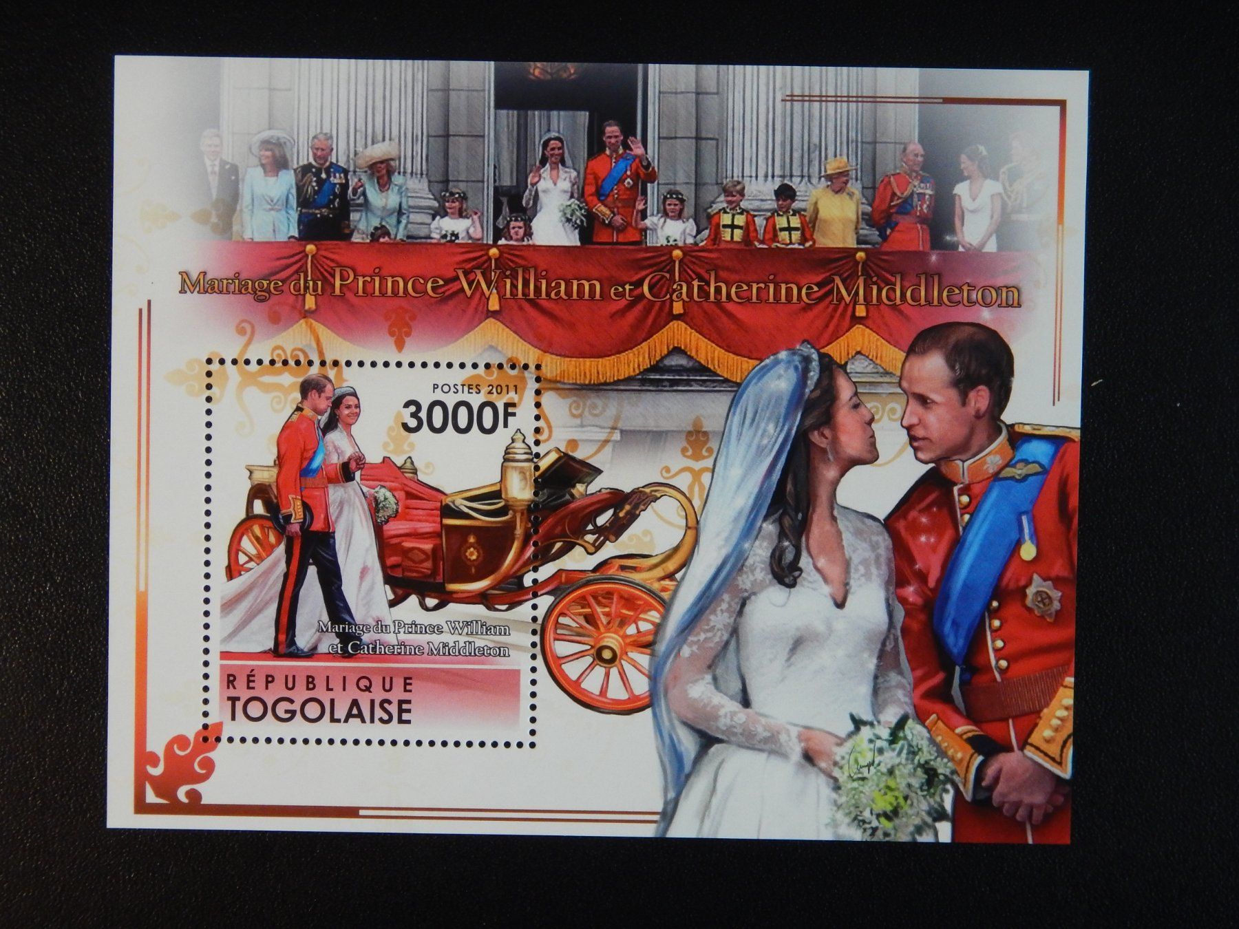 Tous les timbres: Togo Royal Wedding 2011 ** – D'occasion à Zürich par Muehlekauf
