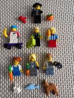 Lego City Minifiguren Gemüse Früchte Hund Fisch Hase Skater