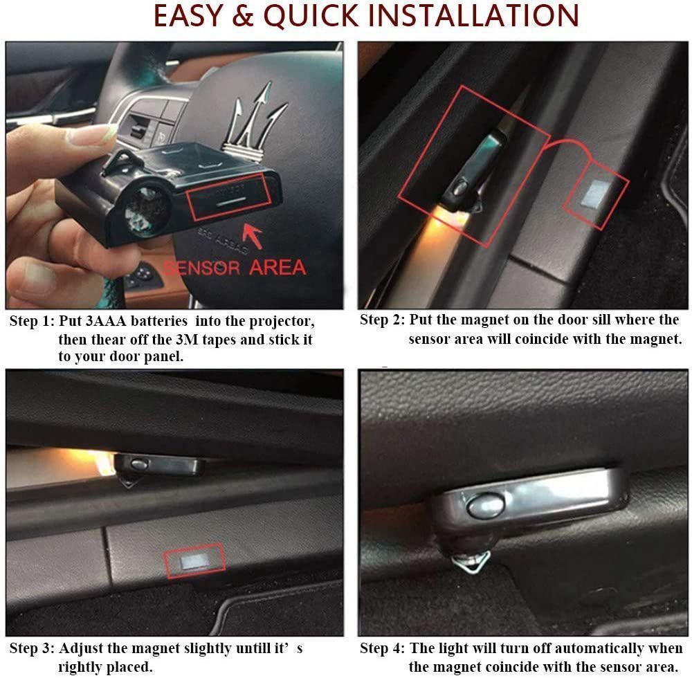 Lampen: Chevrolet Autotür-Logo-Licht – Neu und originalverpackt aus Biberist von ShopSoltan 2