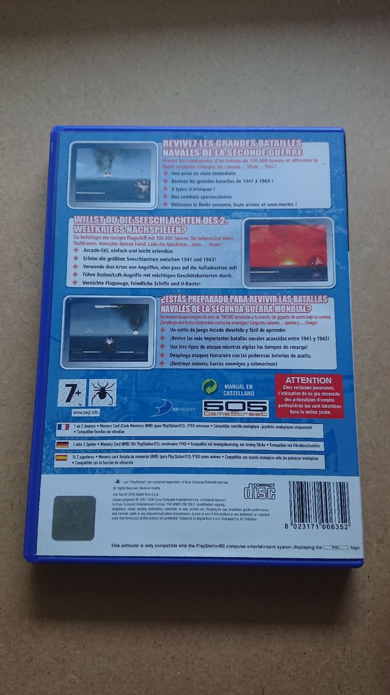Giochi: Iron Sea - Playstation 2 - – Usato da Chur venduto da FreakofRarity 1