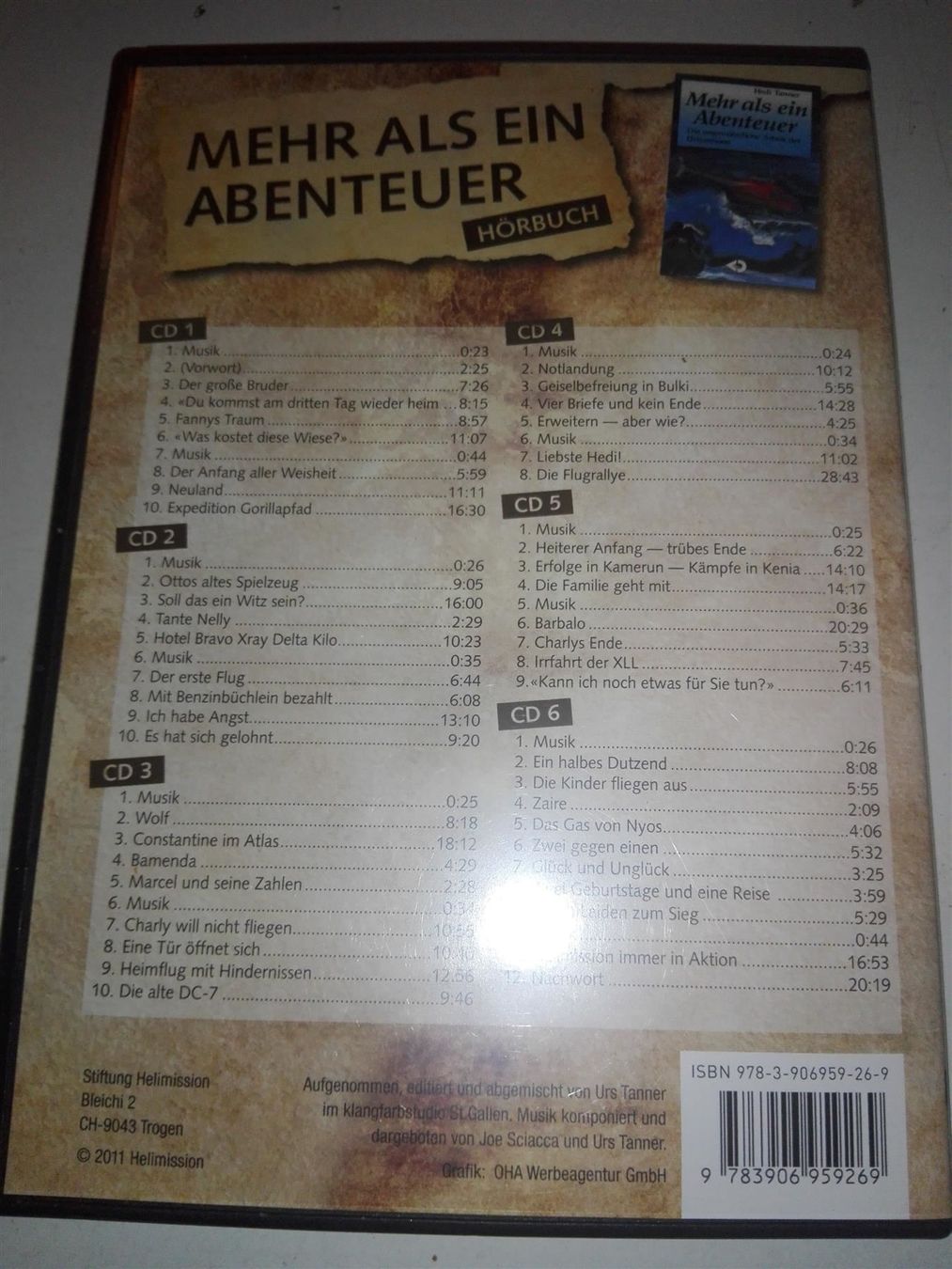Audiolibri: Mehr als ein Abenteuer    (6-Audio CD's) – Usato da St. Gallen venduto da elk2020 6
