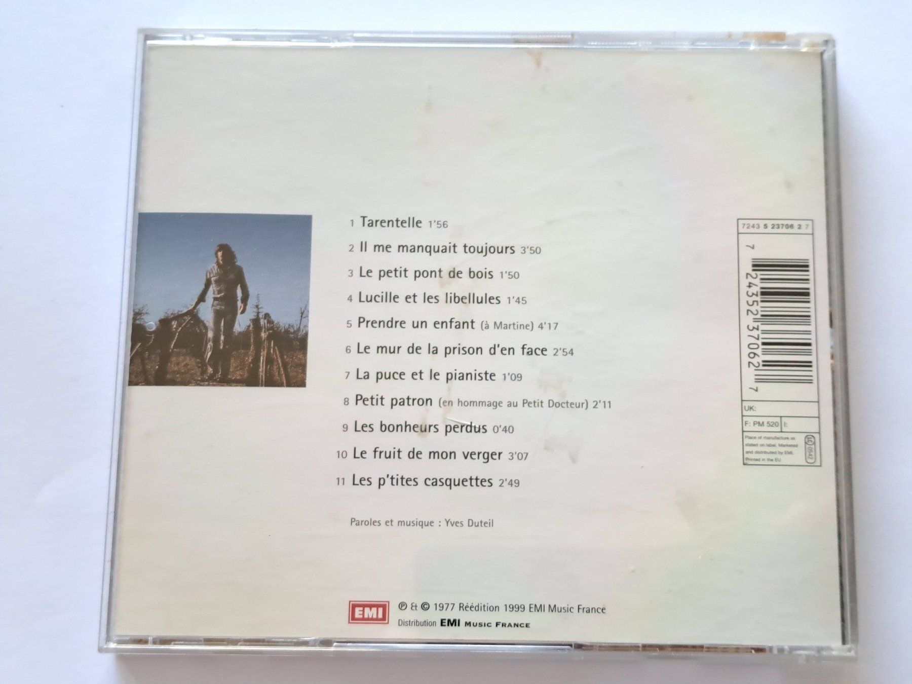 CD: Cd Yves Duteil - La Tarentelle  – Usato da Pully venduto da bro_n52j 1