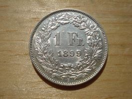 1 Franken  1899  UNZ-