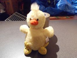 Entchen gelb, mit Hasenfinken, Chippy
