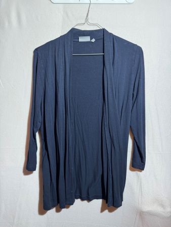 Blaue Strickjacke Cardigan von Canda Gr. M