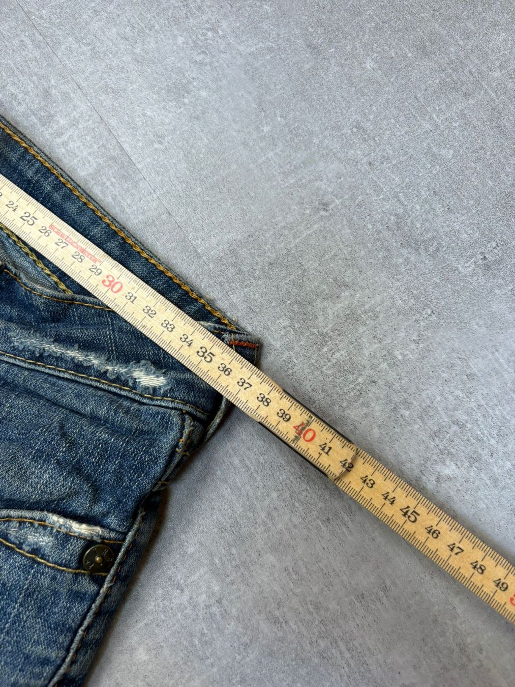 True Religion Jeans: True Religion Bootcut Flared Jeans - Grösse S/25 – Nuovo (secondo la descrizione) da Werdenberg venduto da hase.vintage 8