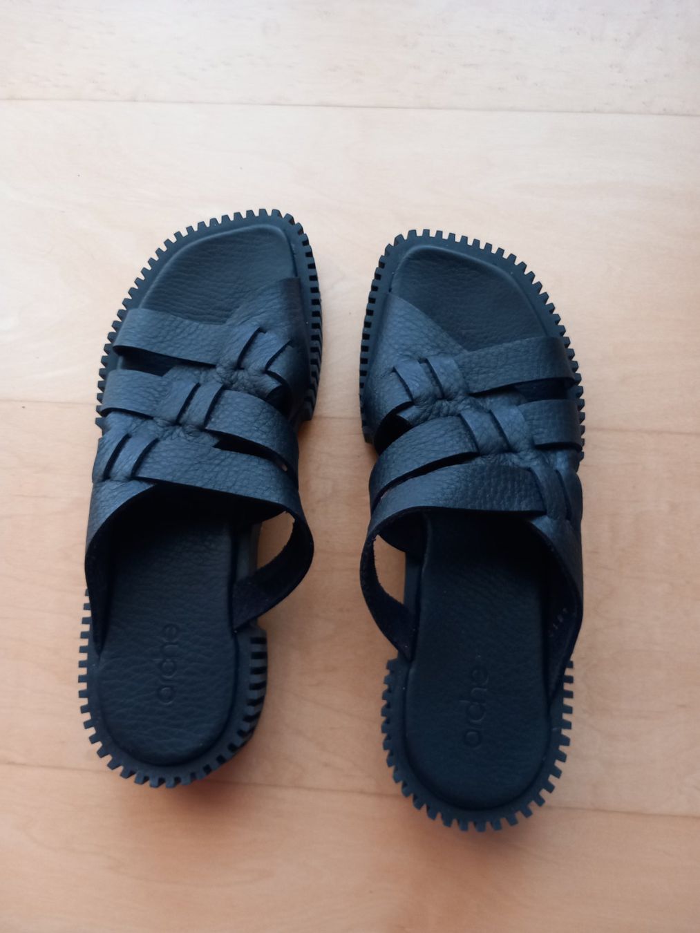 Damenschuhe: Schlüpfer Leder schwarz Grösse 39 – Neu und originalverpackt aus Dinhard von broenni70 4