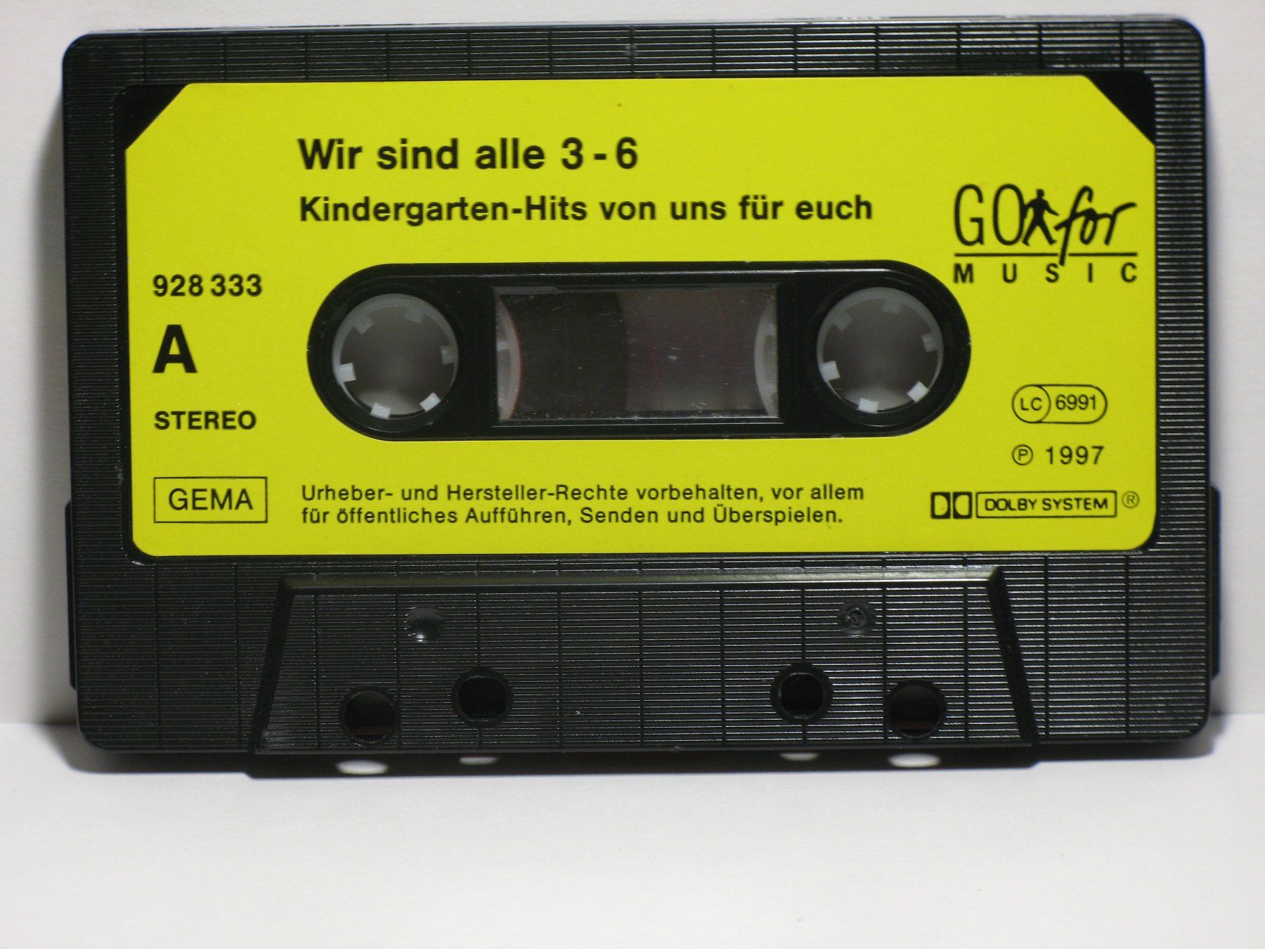 Kompaktkassetten: WIR SIND ALLE  3 - 6    Kindergarten  - Hits – Gebraucht aus Langnau i. E. von gf2_29jt 4