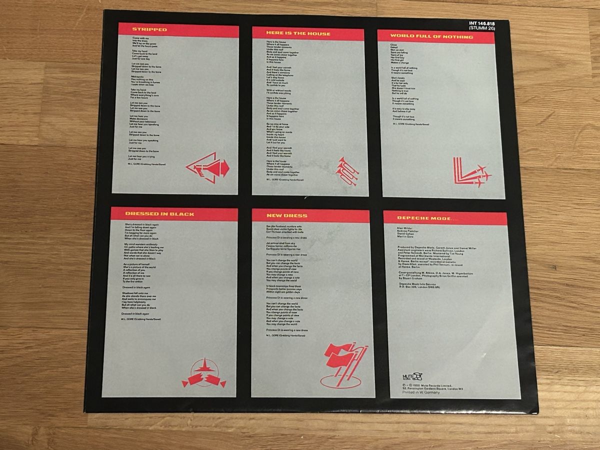 Dischi in vinile: Depeche Mode. 1986. graues Vinyl. Black Celentation – Usato da Faulensee venduto da Mizuno06 3
