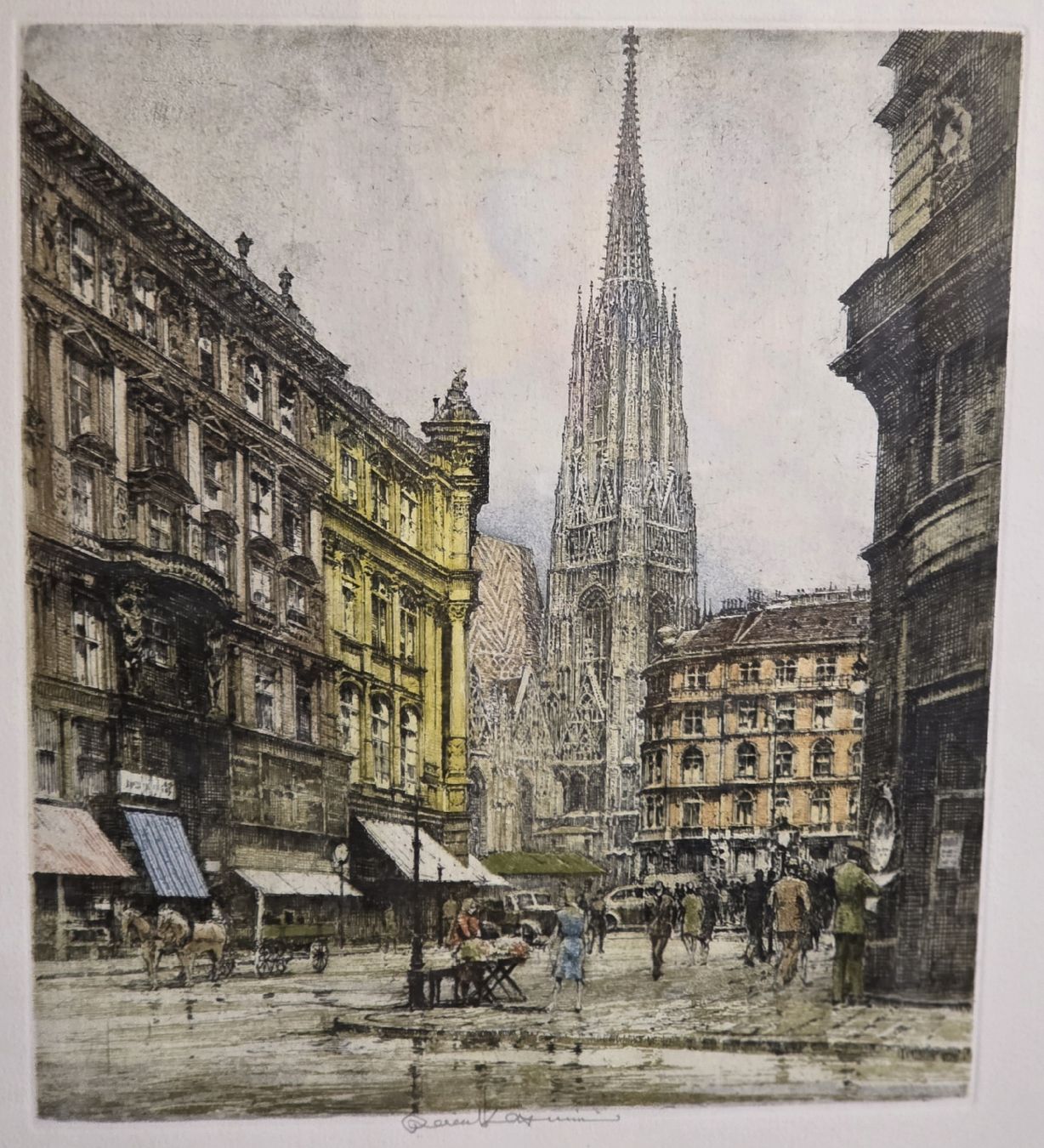 Dipinti: Robert Kasimir St.Stephans Cathedral Vienna Reduzierte Preis – Usato da Rohrbach venduto da lod_m58r 8