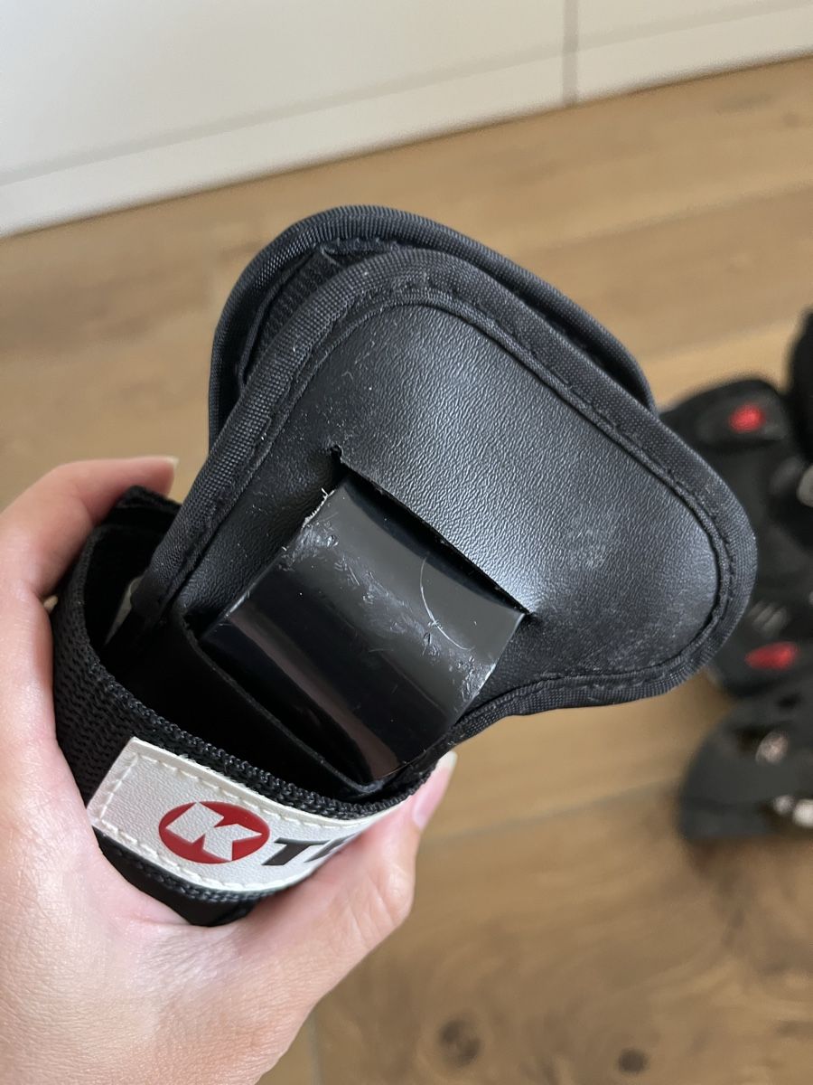 Pattini in linea & Pattini a rotelle: Inline Skates Rollerblade schwarz gebraucht mit Handschoner – Usato da Altikon venduto da MyZodiac 1