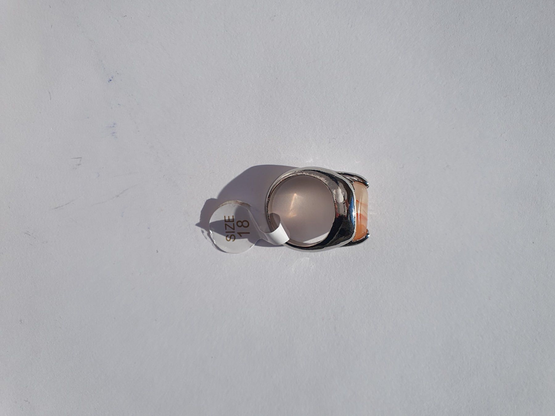 Ringe: Ring mit Stein Gr. 18 *NEU* – Neu und originalverpackt aus St. Margarethen TG von Schachmatt 4
