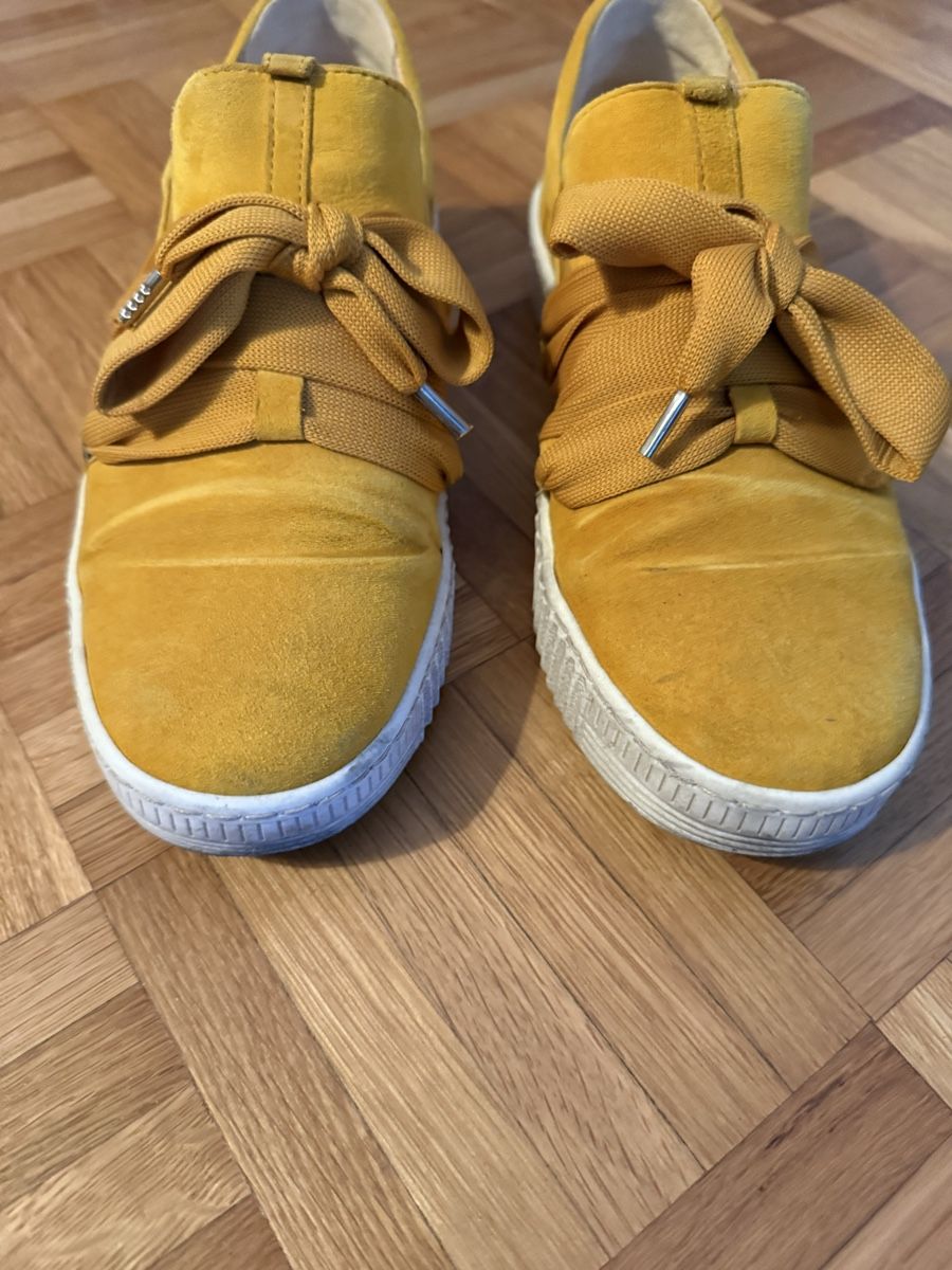 Gabor Scarpe da donna: Gabor Damen Sneaker gelb Gr.38,5 – Usato da Riehen venduto da Sandrita08