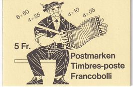Postmarkenheftchen ☉ 1984